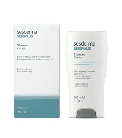 Sesderma Sebovalis Shampoo 200 ml  شامبو للقشرة الدهنية